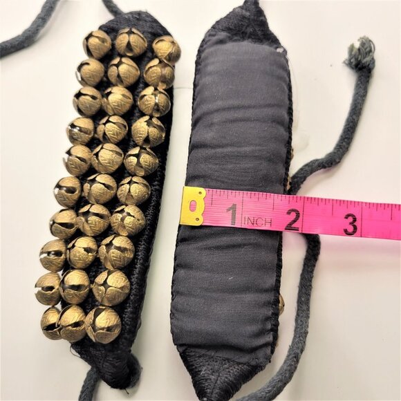 Belly Dance Anklets Brass Bell Bollywood Dance Costume Party Anklets -one pair - Picture 4 of 7